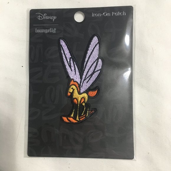 Alice in Wonderland Rocking Horsefly iron on patch - Picture 1 of 1